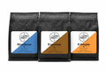 The Trio: Honduras, Espresso and Ethiopia coffee bags from The Golden Hopper